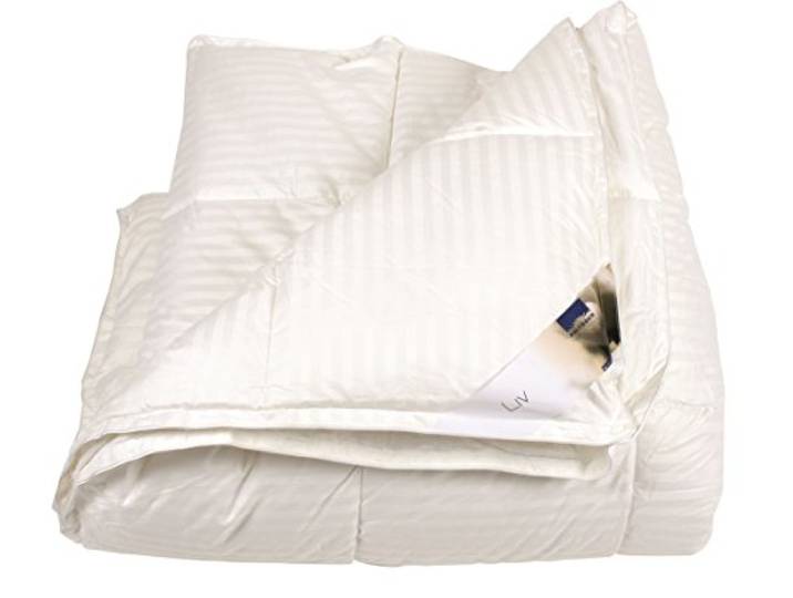 Polydaun Liv 4 Jahreszeiten Bettdecke, Einzelbett, weiß, 140 x 220 cm