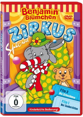 Gerhard Hahn - Benjamin Blümchen - Zirkus Special: Der Zauberzirkus/Die Zirkuslöwen [2 DVDs] - Preis vom 15.10.2026 23:06:25 h