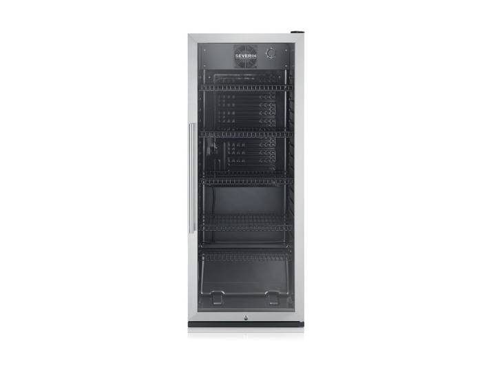 SEVERIN Weinkühlschrank FKS 8841 Edelstahl/Schwarz, Rechts , Energieeffizienz: C, schwarz (bunt), B:54,5cm H:141cm T:54cm, Weinkühlschränke, Weinkühlschrank