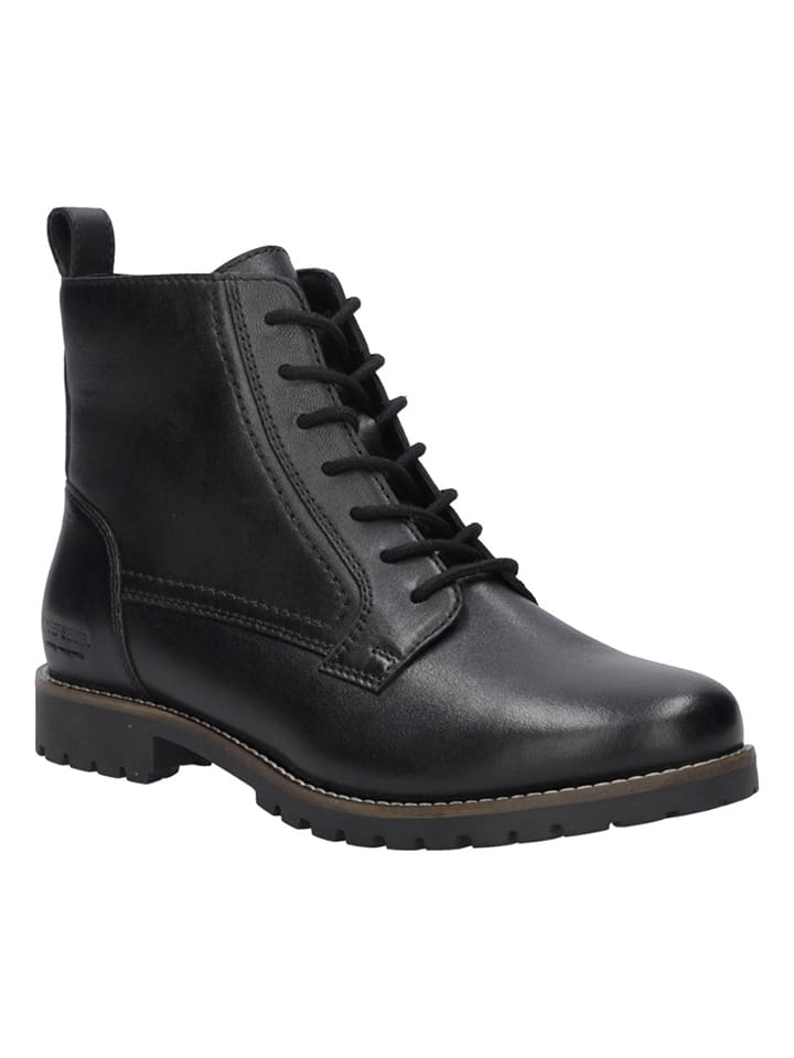 Josef Seibel Leder-Boots "Fenra 03" in Schwarz - 41