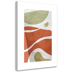 WANDBILD abstrakte boho formen