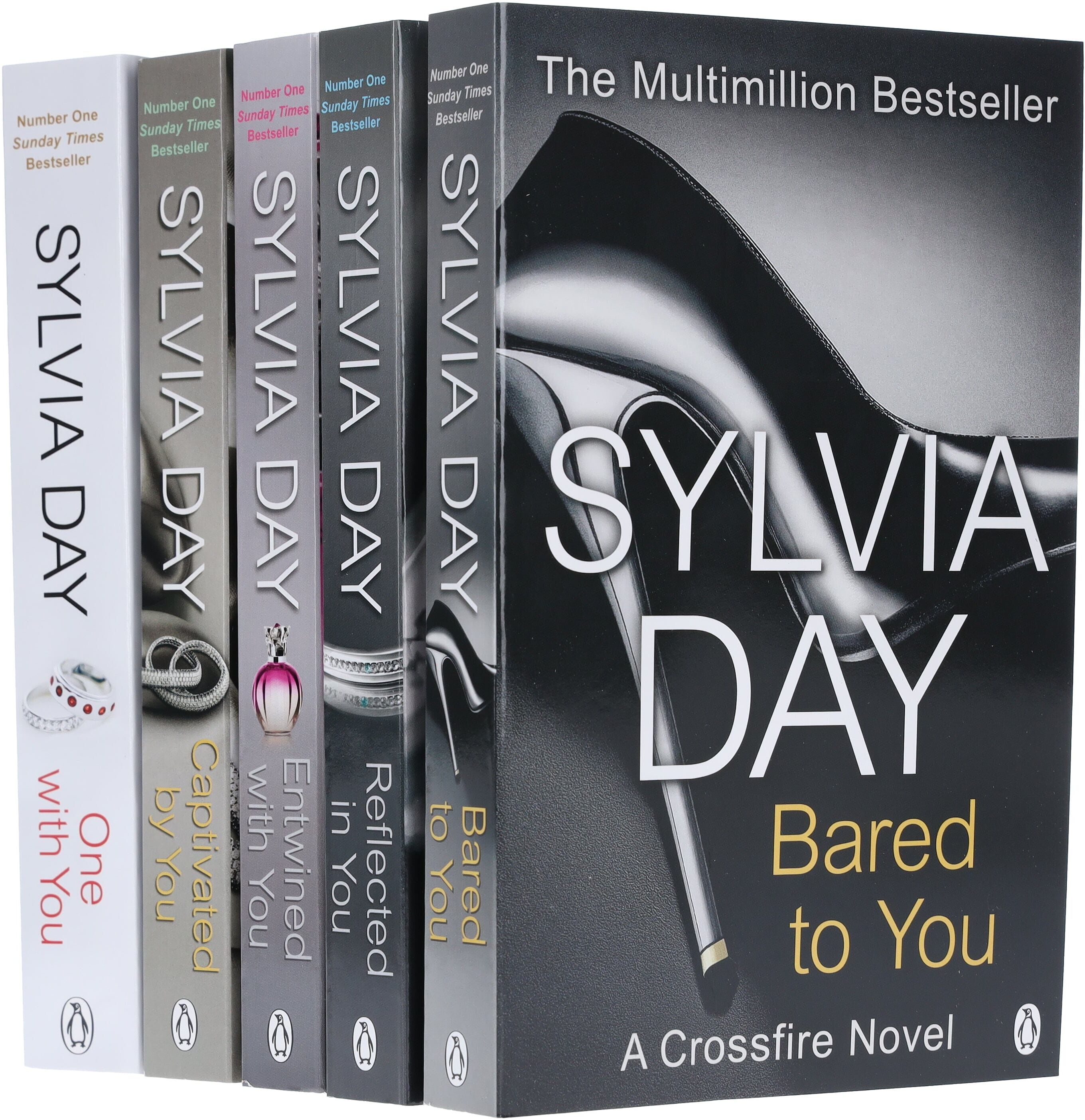 Crossfire Series by Sylvia Day 5 Books Collection Set - Fiction - Paperback Penguin Random House
