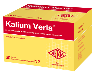 Verla-Pharm Arzneimittel GmbH & Co. KG KALIUM VERLA Granulat Btl. 50 St 07712873