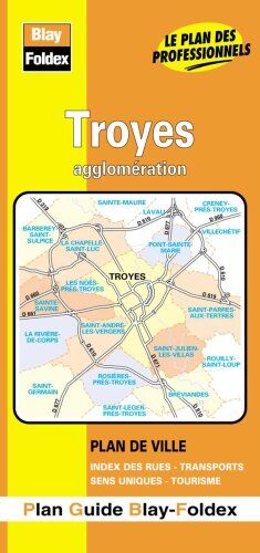 Collectif - Plan de ville : Troyes (avec un index) - Preis vom 08.10.2026 07:26:42 h