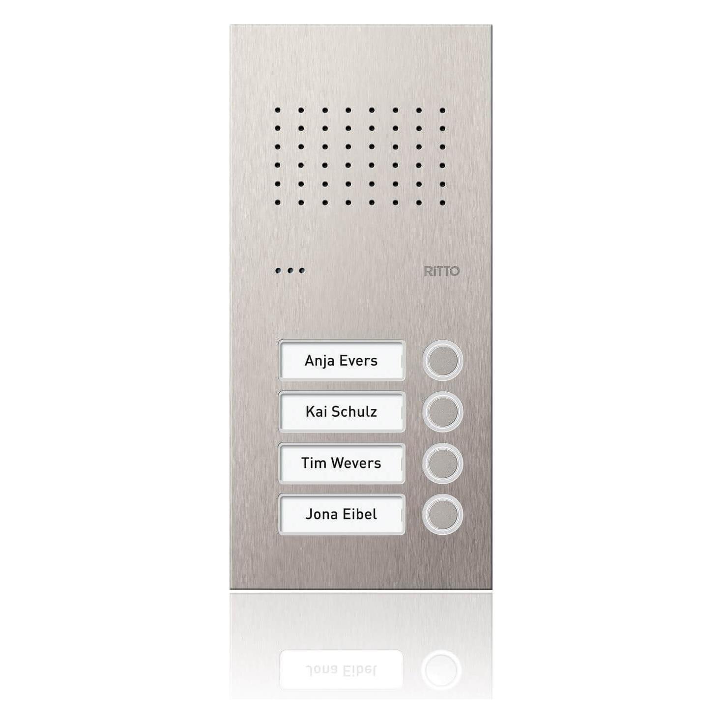 Ritto Electric Türstation Acero Pur 4WE (Drahtgebunden, Kabelgebunden) (RGE1810425)