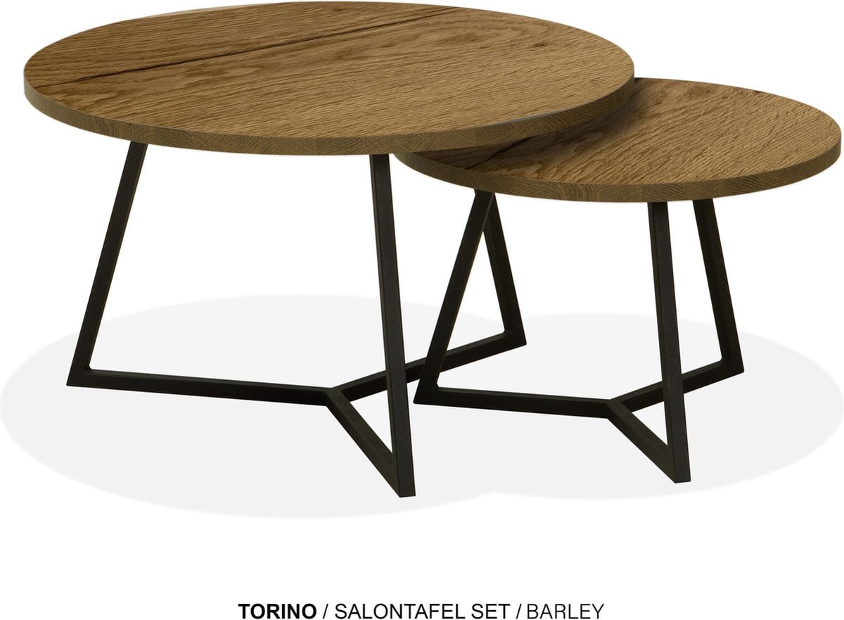 Maxfurn Set ronde salontafels - Barley