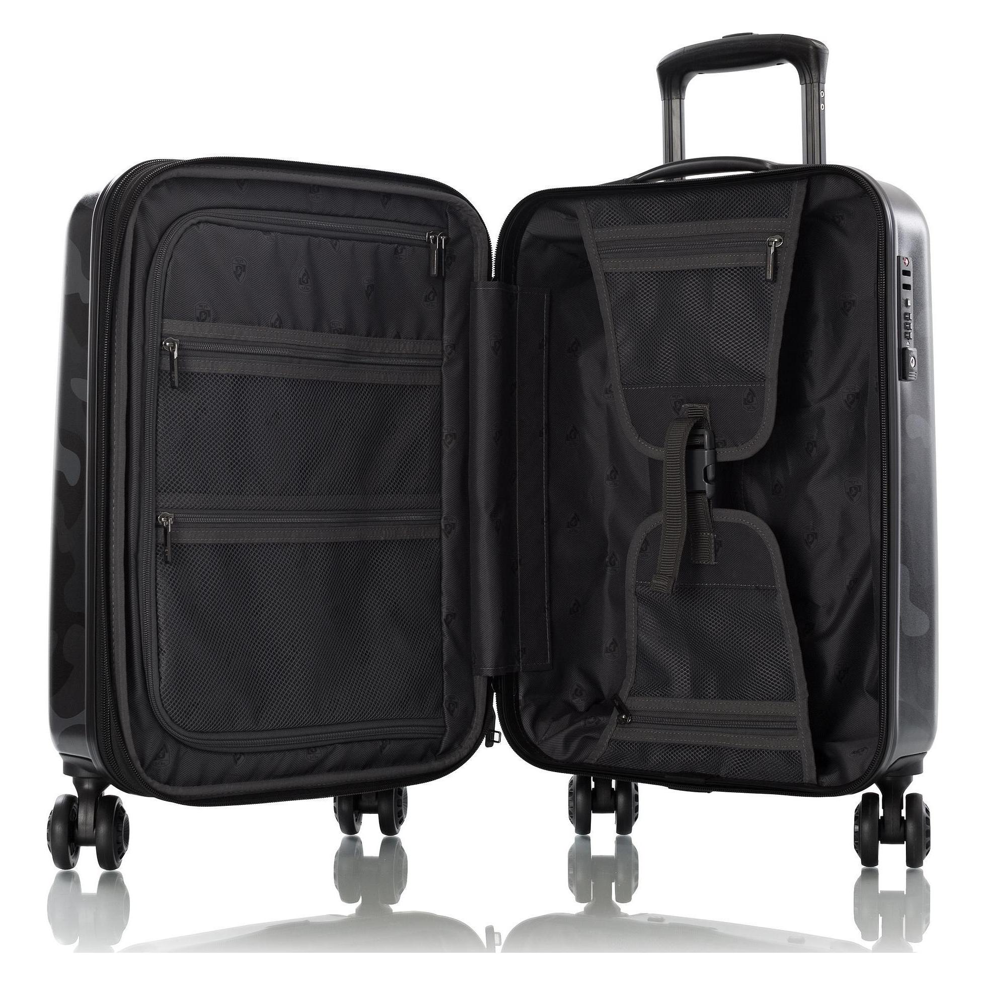 Heys Black Camo Fashion Spinner -matkalaukku (48 l) (13119-3045-21)