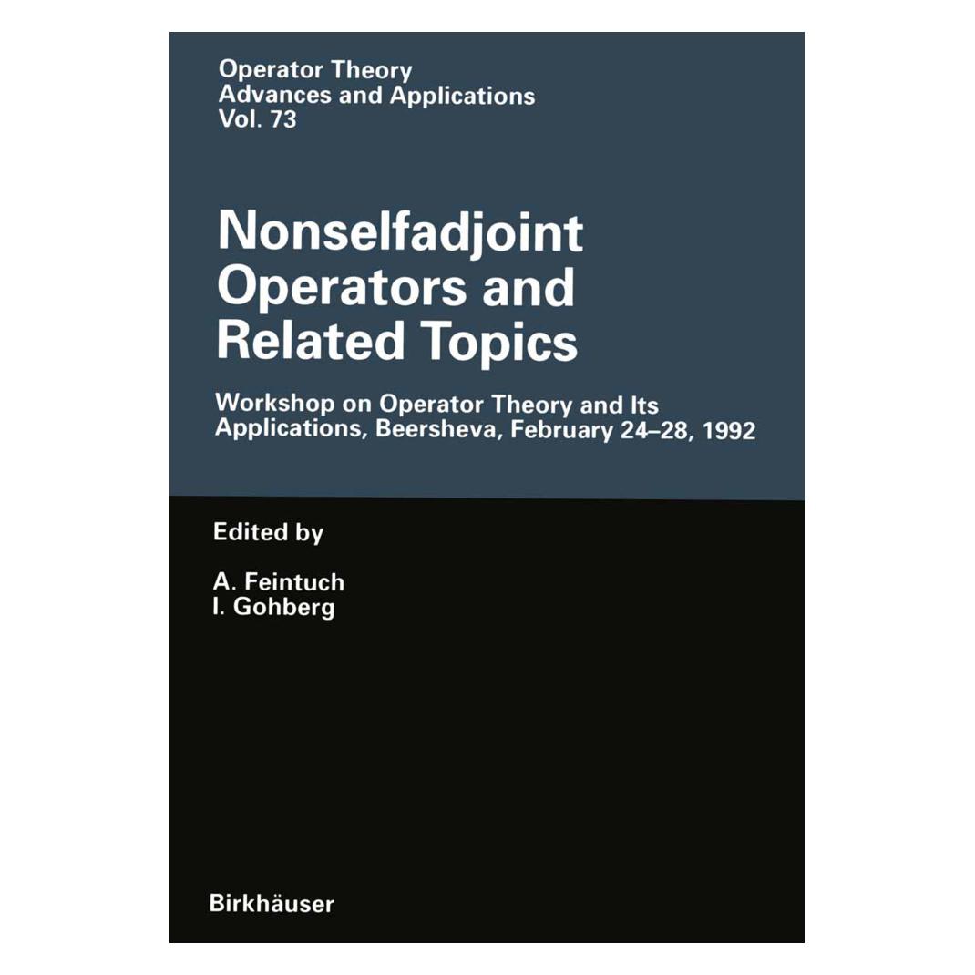 Birkhäuser Nonselfadjoint Operators and Related Topics (Englisch, Softcover, A. Feintuch, I. Gohberg) (55531684)