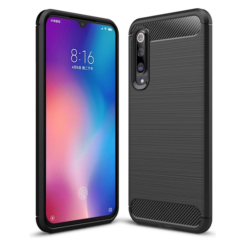 Screenguard Xiaomi Mi 9 SE Hülle Carbon Brushed Soft TPU (Xiaomi Mi 9 SE) (00024864)