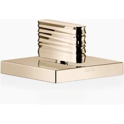 Dornbracht CL.1 Seitenventil, rechtsschließend, kalt, mit WAVES-Struktur, 20001705-47, Farbe: Champagne