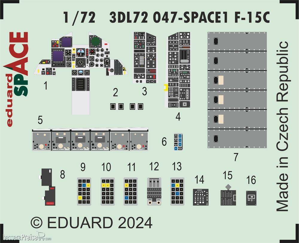 Eduard Accessories 3DL72047