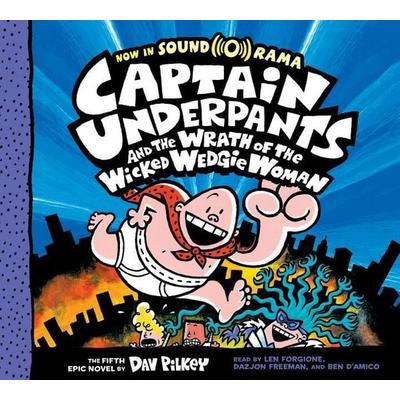 Captain Underpants and the Wrath of the Wicked Wedgie Woman: Color Edition (Captain Underpants & 5) - Dav Pilkey, CD, 9781338312713