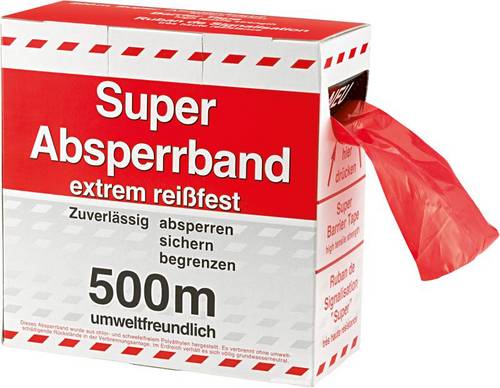 Stahlwille 77030702 12191 VDE ABSPERRBAND Nr. 12191 VDE Absperrband (L x B) 500m x 80mm
