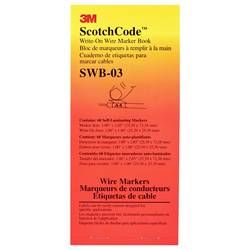 3M SWB-3 (VE5) Kabelmarkierer-Heft 7000058802