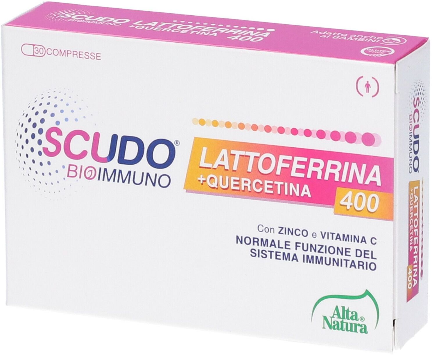 ALTA NATURA-INALME Srl Alta Natura, Scudo, 30 Compresse