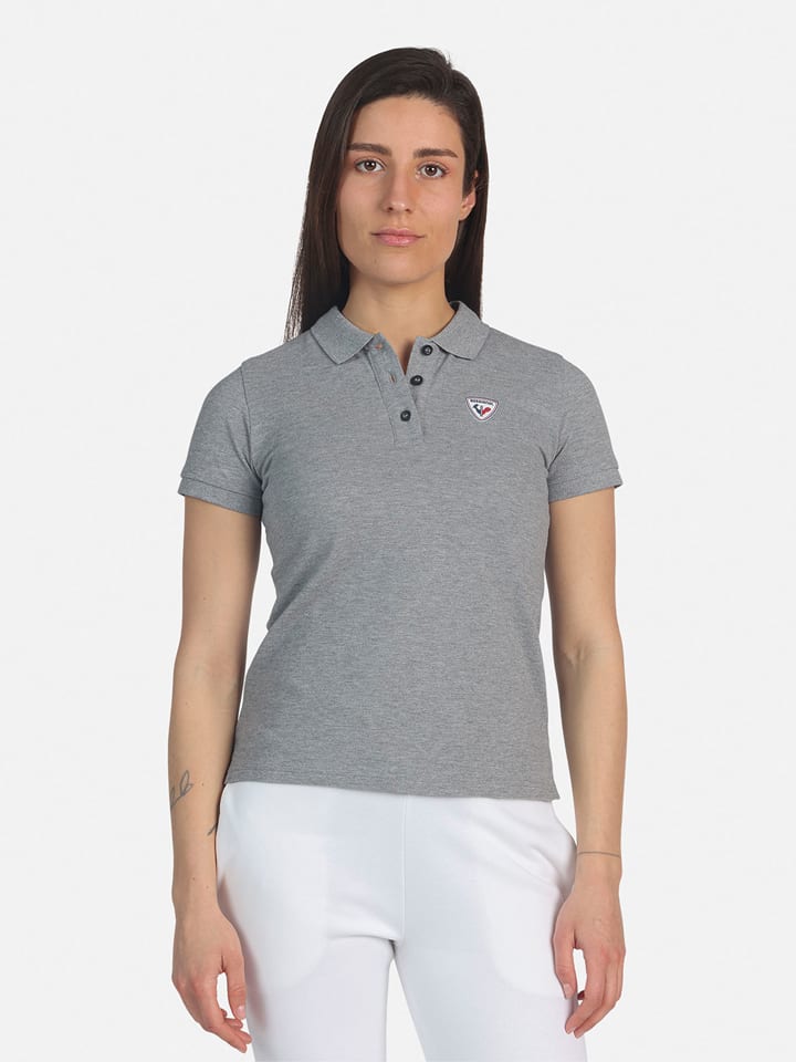 ROSSIGNOL Poloshirt "Logo" in Grau - M