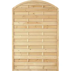 T&J MAXI BOGEN Lamellenzaun 120 x 180/160 cm