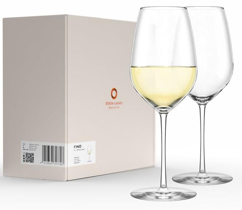 Stölzle Lausitz Fino Witte Wijnglazen Set van 2, 450 ml
