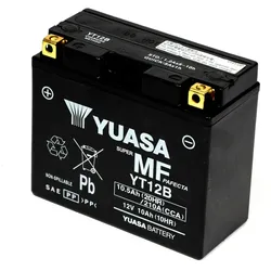 Yuasa YT12B AGM 10Ah Motorradbatterie (DIN 51015)