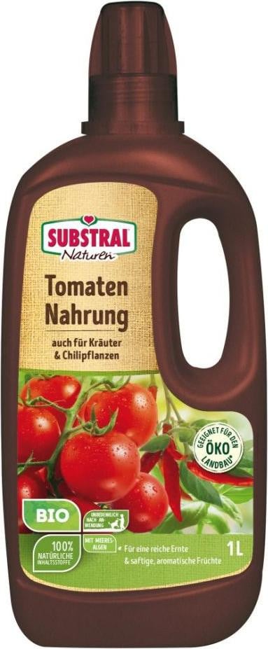Substral Naturen Voeding voor tomaten en kruiden, 1 liter