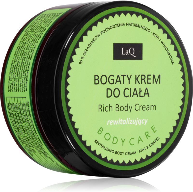 LaQ Bunny Kiwi & Grapes crème pour le corps avec effet revitalisant 200 ml