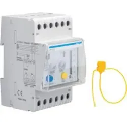 Hager HR520 Fehlerstromschutz-Relais 30mA-10A mit Zeitverzögerung 50% Ausgang LED Anzeige