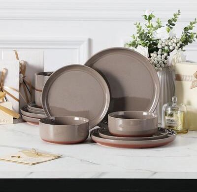 MC Tara Sesame Decoration Stoneware Dinnerware Set