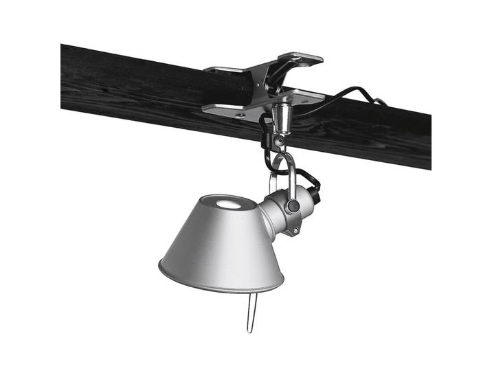Tolomeo Micro Pinza LED Wandleuchte Alu 3000K - Artemide - Wohnzimmer - Design - Metall - Einflammig