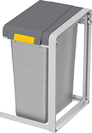 Hailo-Werk Rudolf Lo Wertstoffsammler 35l H570xB350xT415mm m. Kunststoff-Behälter Erweiterungseinheit