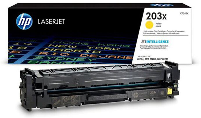 TONER HP LASERJET 203X AMARELO