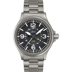 Sinn Instrumentelle Uhren 856 UTC 856.010 - schwarz,Stahl - 40mm