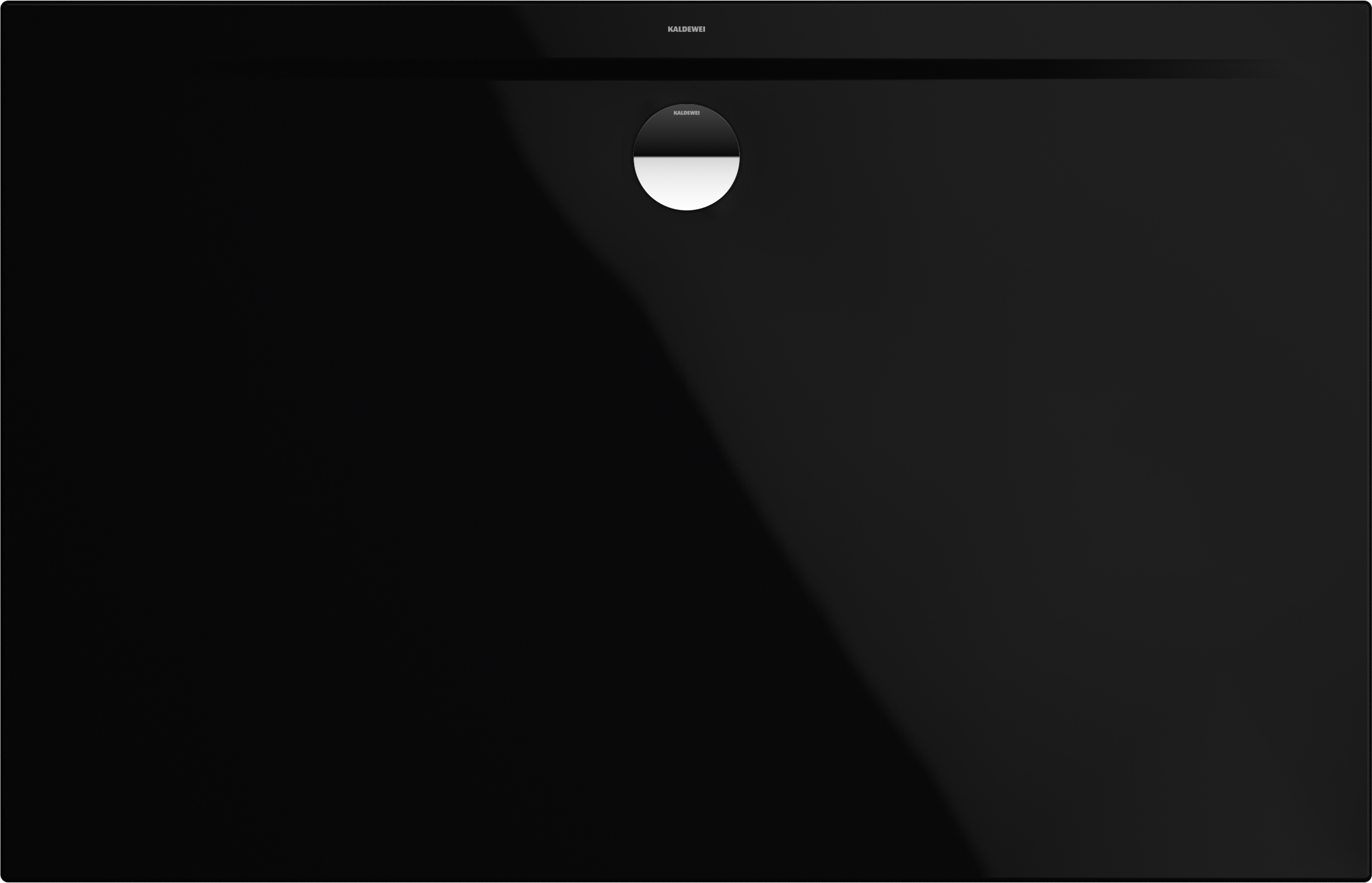 Kaldewei Superplan douche 351200010701 70x80cm, noir