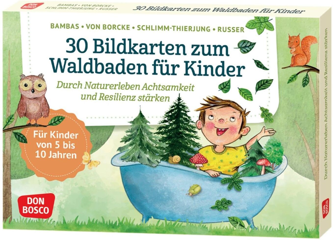 Bambas Carola - 30 Bildkarten zum Waldbaden für Kinder: Durch Naturerleben Achtsamkeit und Resilienz stärken. Mit kreativen Spielen, Entspannungstechniken und ... und innere Balance. 30 Ideen auf Bildkarten) - Preis vom 10.10.2026 11:48:34 h