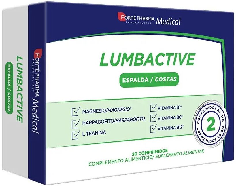 Forté Pharma Lumbactive Back 20 Tablets