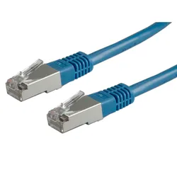VALUE Patchkabel Cat.6 (Class E) S/FTP (PiMF), blau, 7 m