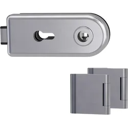 GRIFFWERK Ganzglastürbeschlagset CLASSICO 1.0 ohne Griff-ES-PZ