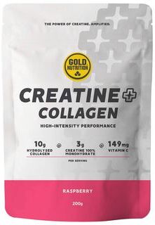 GOLDNUTRITION Creatine+ Collagen Raspberry
