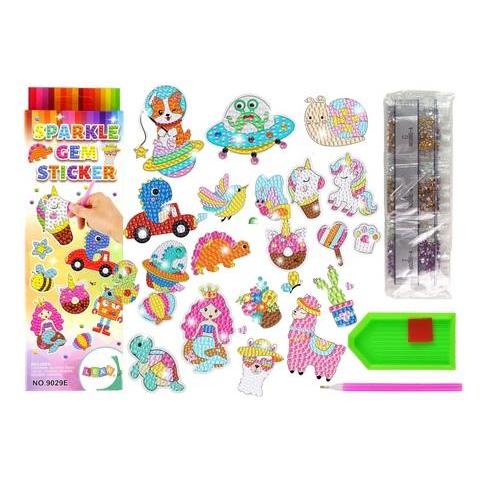 Lean Toys Diamant-Stickaufkleber (44765606)