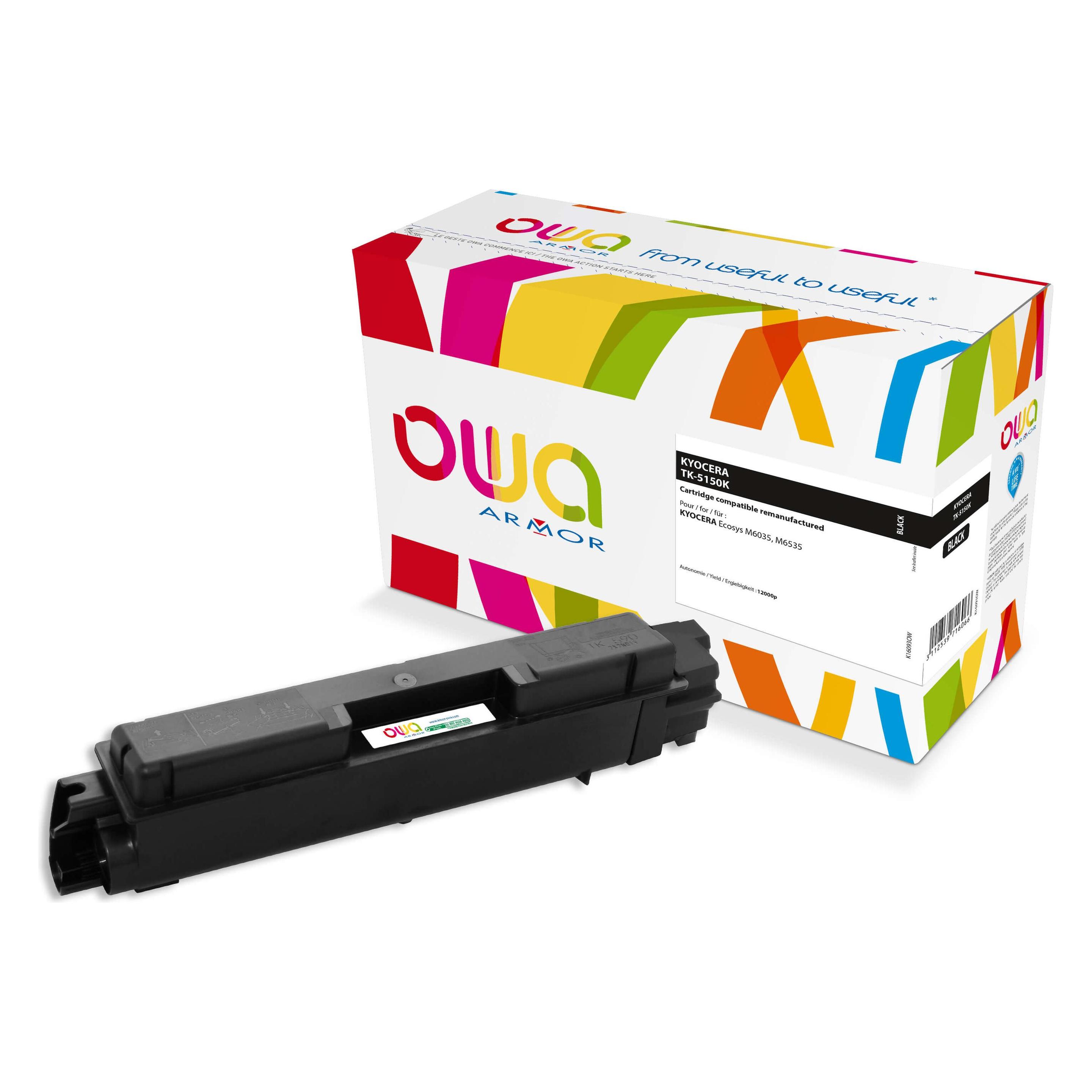 Armor OWA K16093OW - 12000 Seiten - Schwarz - 1 Stück(e) (BK) (K16093OW)