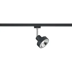Schienensystem-Strahler Leon Duoline Schwarz max. 40 Watt