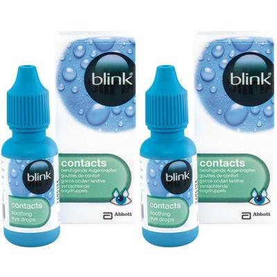 Blink contacts beruhigende Augentropfen 2x 2x10 ml
