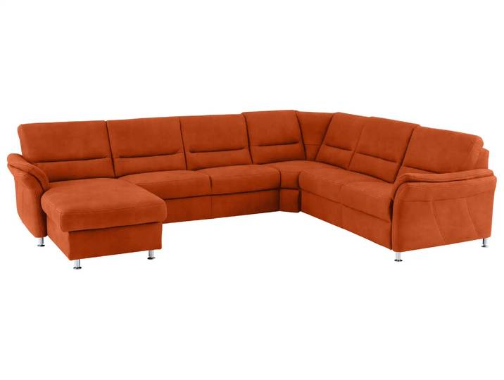 Ecksofa Daisy Basic Polipol / Farbe: Sunset / Material: Leder Basic