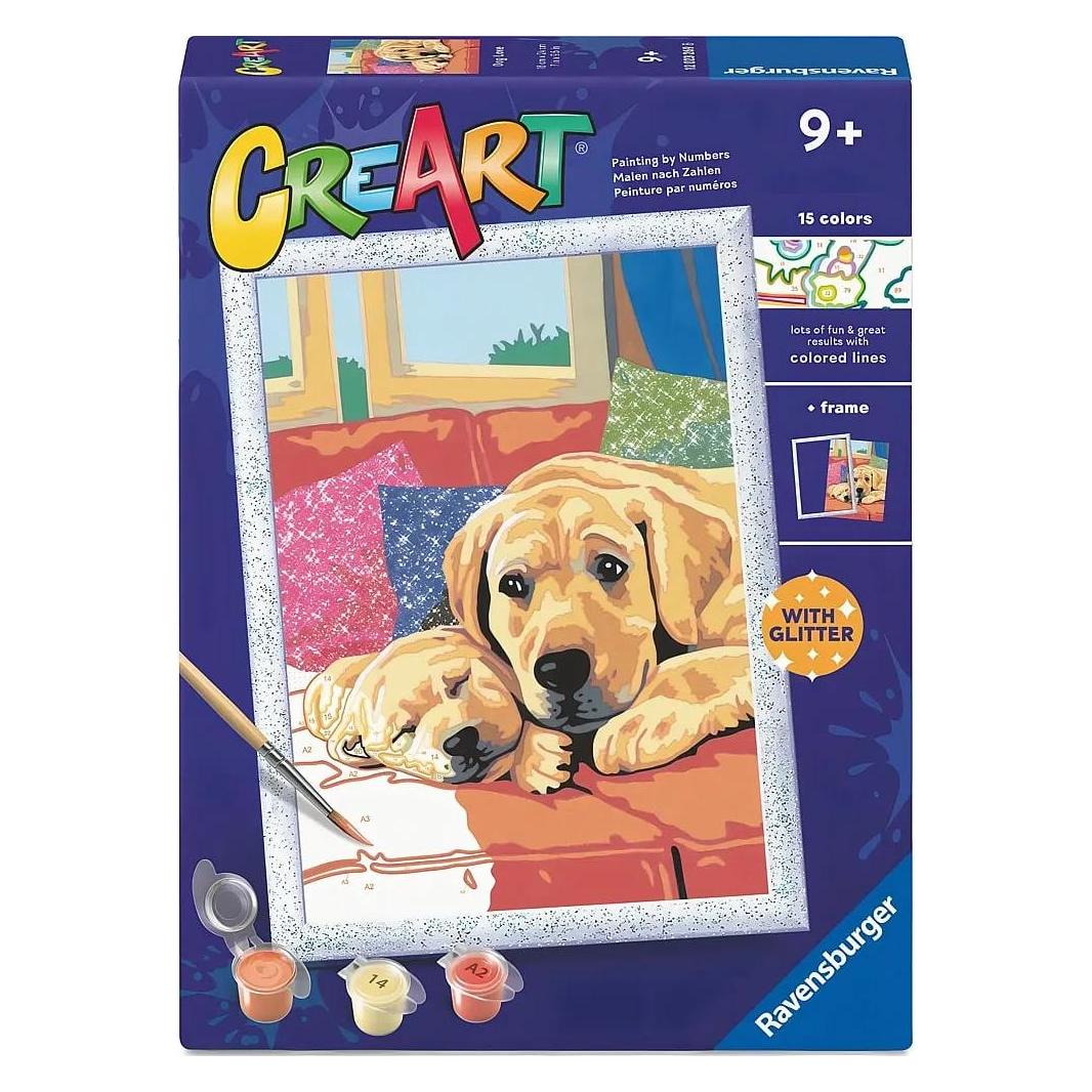 Ravensburger CreArt - Malen nach Zahlen - Hundeliebe (12023269)
