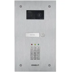 Comelit Group Frontplatte Steel-Switch 1 Taste 1-reihig IX0101KPU
