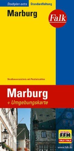 Falk Stadtplan Extra Standardfaltung Marburg - Preis vom 09.10.2026 07:28:09 h