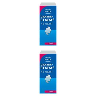Laxans-Stada 7,5 mg Tropfen zum Einnehmen 2x 2x15 ml