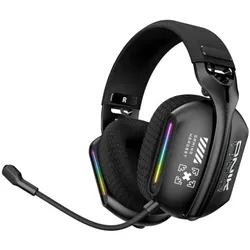 Onikuma GT808 (2.4G+Bluetooth) Black GAMING HEADSET (Kabelgebunden, Kabellos), Gaming Headset, Schwarz