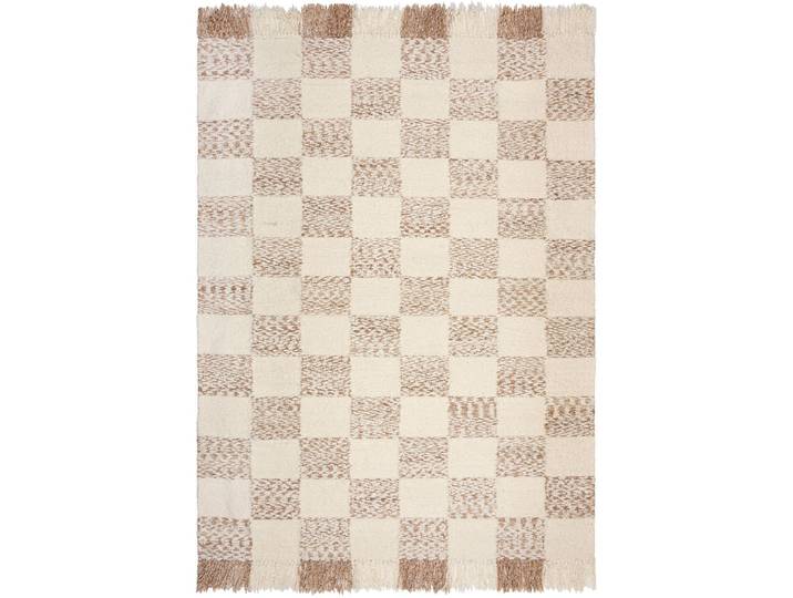 Teppich Zqyl natur Symmetrie Mischgewebe 160 x 230 cm