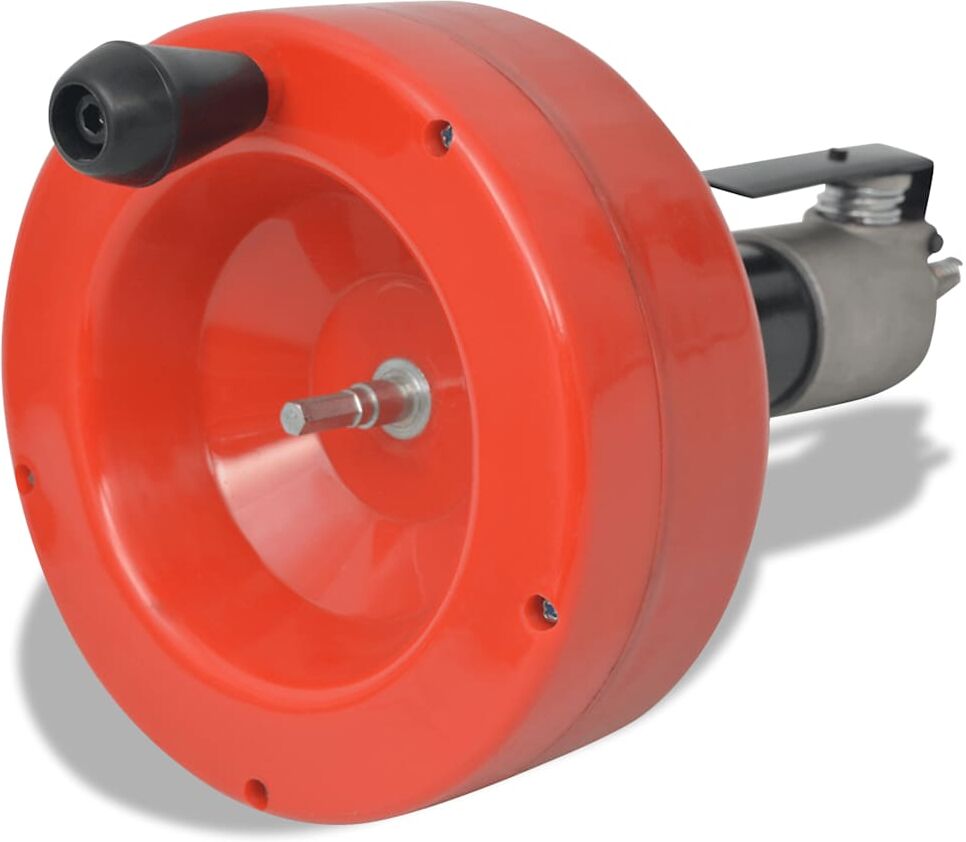 vidaXL Nettoyeur manuel / actionné par perceuse de canalisation 8 m