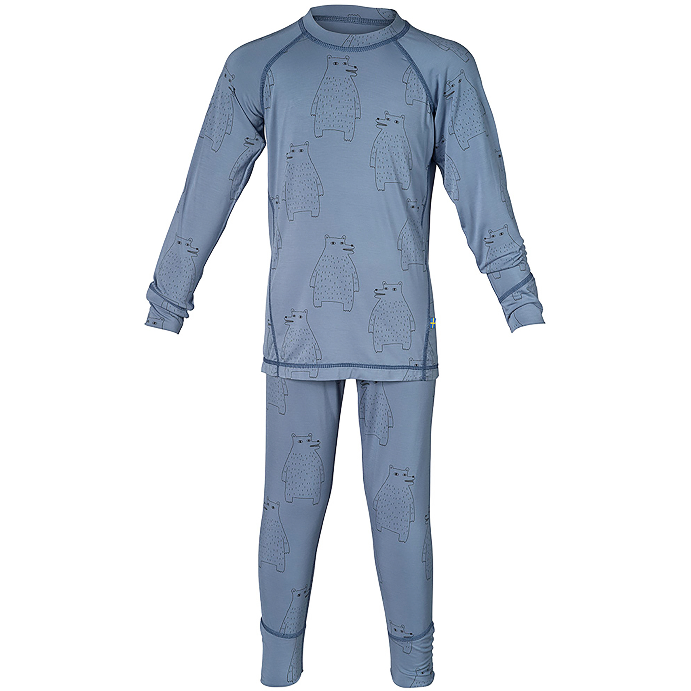 Isbjörn of Sweden Polarbear Unterwäsche Set Kinder Unterwäsche Sets blau Größe 104 Hautfreundlich